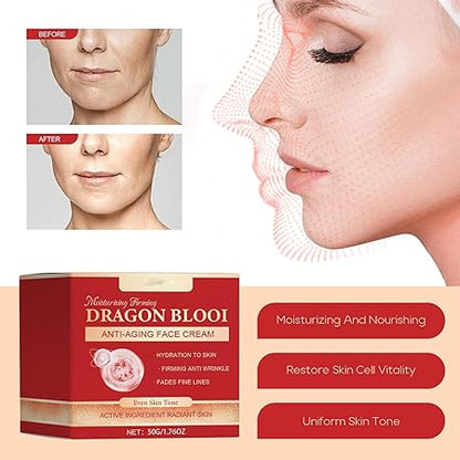 Crema hidratante antienvejecimiento con retinol placenta de dragón - additional image 1