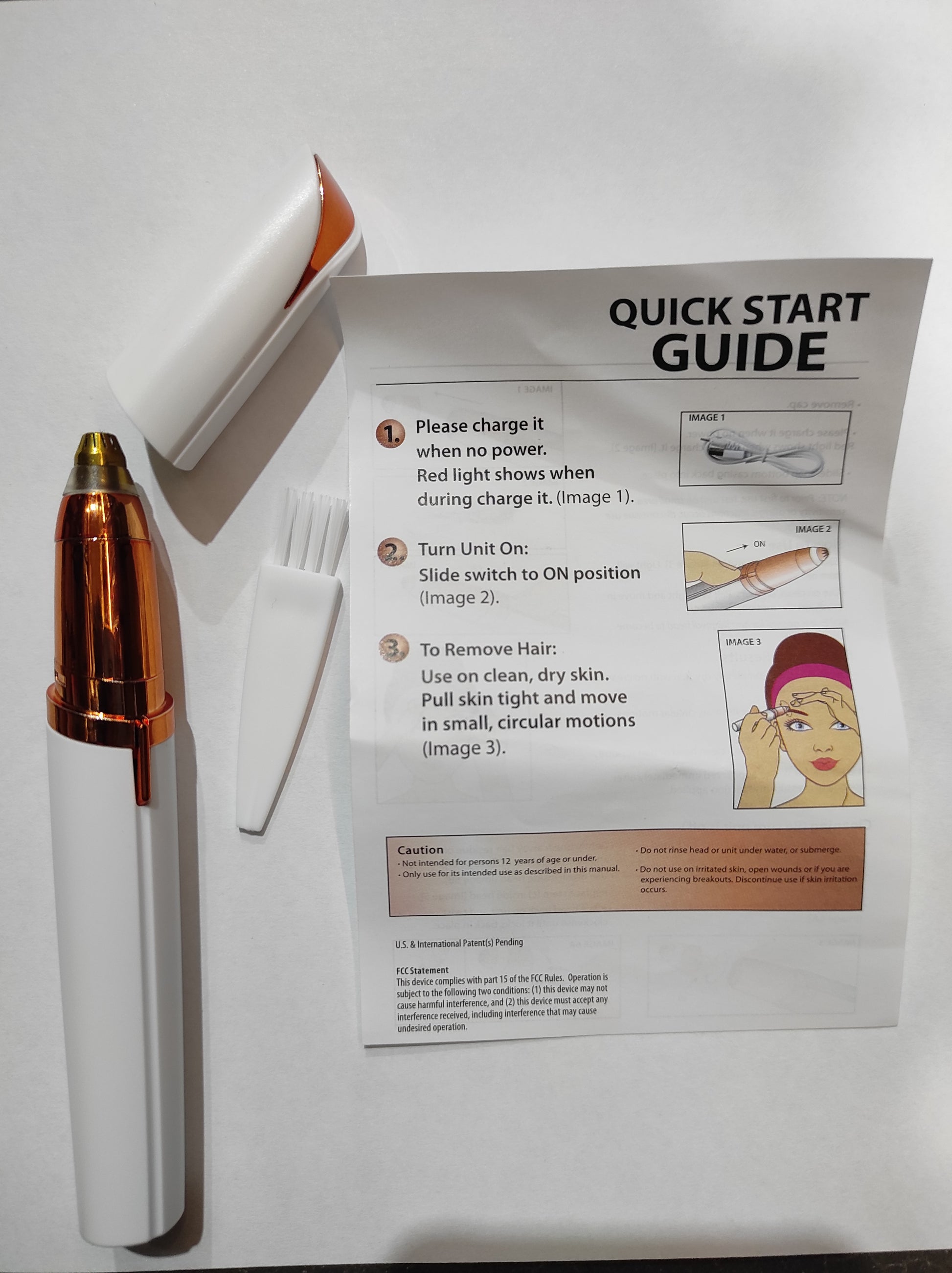 Depilador Facial En Forma De Pintalabios - additional image 1